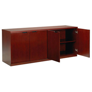 Office Cabinet, 4 Door Credenza