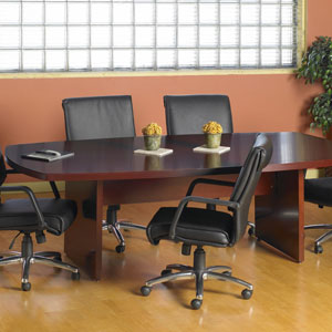 6ft - 12ft Conference Table - Cherry or Maple Wood