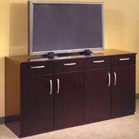 Large Buffet Credenza Cabinet, Conference Credenza