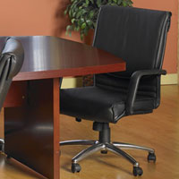 Conference Room Chairs, Mid Back