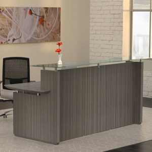 Modern Receptionist Station Waiting Room Reception Desk