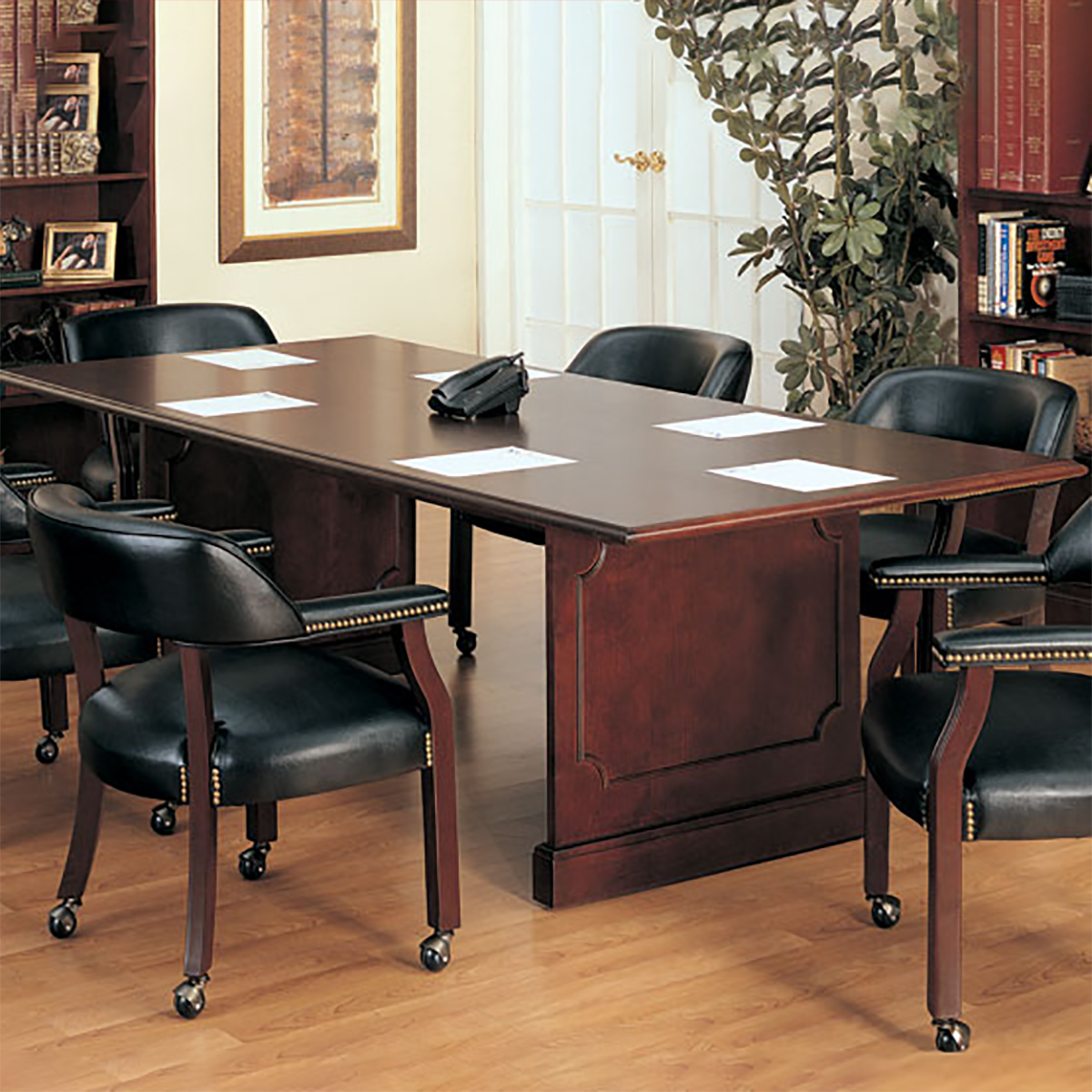 Traditional Conference Table, 8ft Lawyer's Conference Table