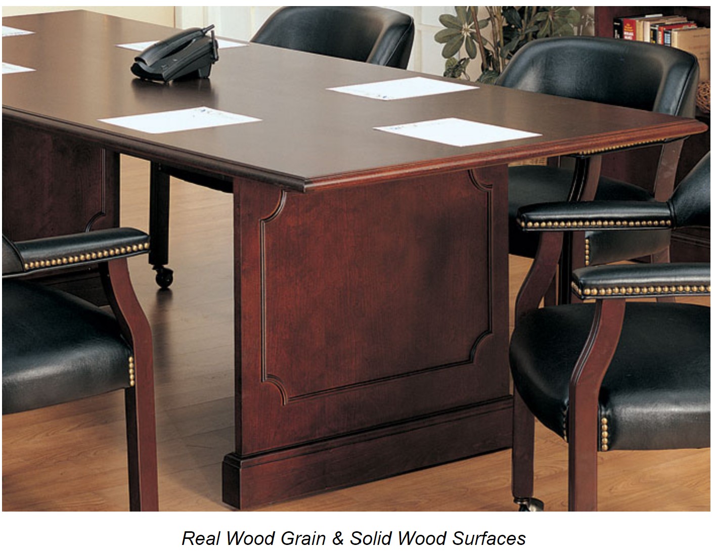 Traditional Conference Table, 8ft Lawyer's Conference Table